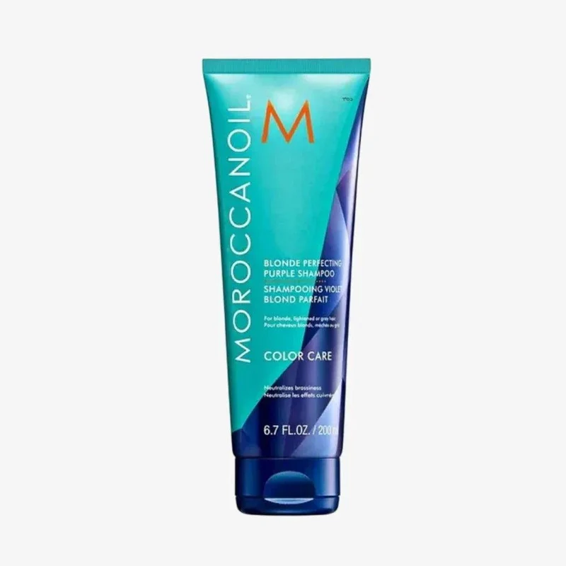 Moroccanoil Color Care Blonde Perfecting Purple Shampoo capelli