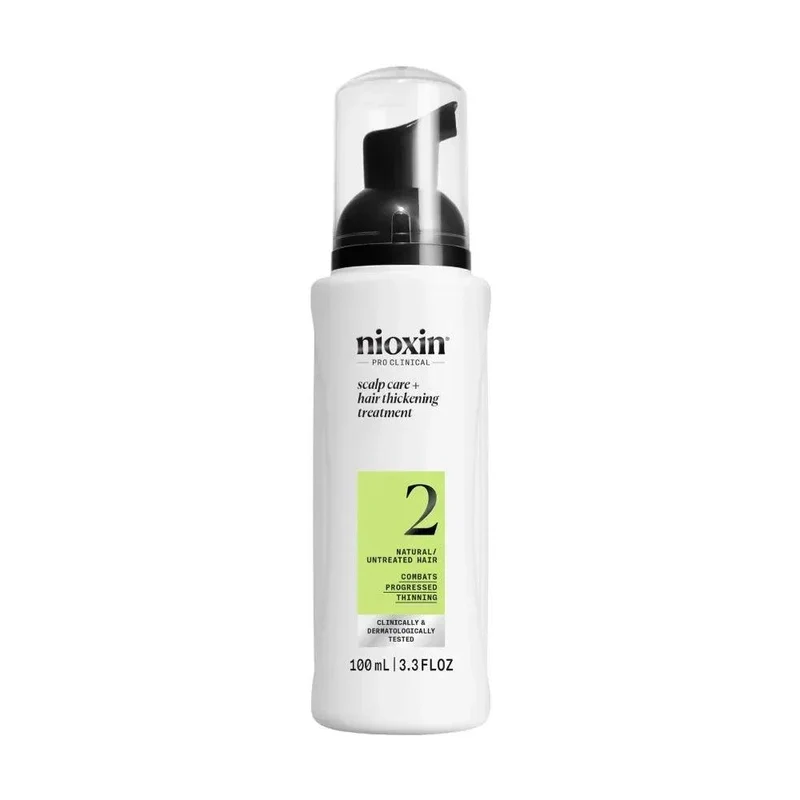 Nioxin System 2 Leave In Treatment capelli naturali con assottigliamento avanzato 100ml