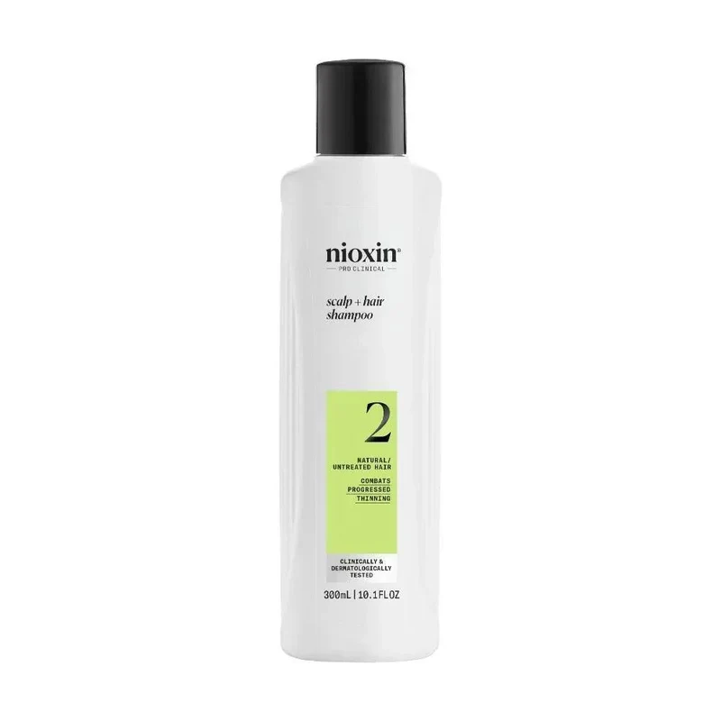 Nioxin System 2 Shampoo capelli naturali con assottigliamento avanzato
