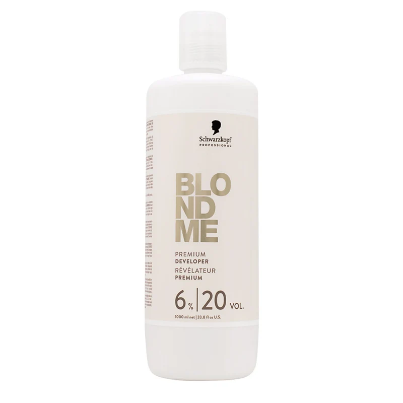 Schwarzkopf Professional Blond Me Premium Developer 6% 20Vol 1000ml - ossigeno attivatore