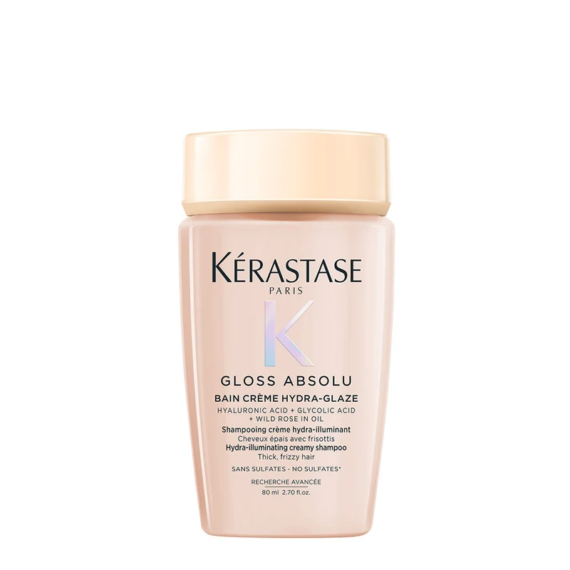 Kerastase Gloss Absolu Bain Creme Hydra Glaze 80ml - shampoo illuminante capelli spessi