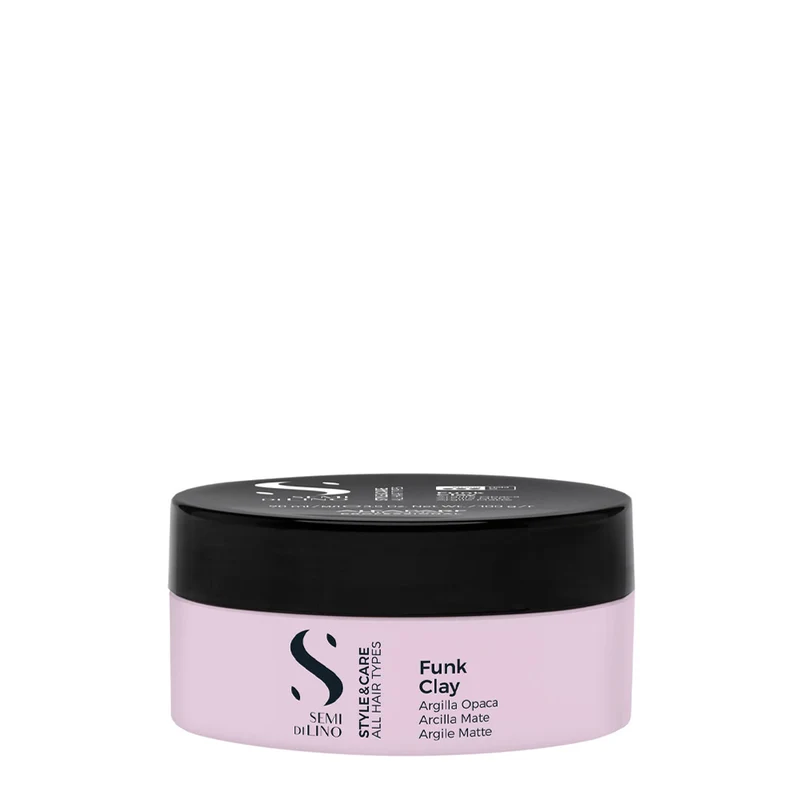 Alfaparf Milano Semi Di Lino Style&Care Funk Clay 90ml - argilla opaca tenuta forte