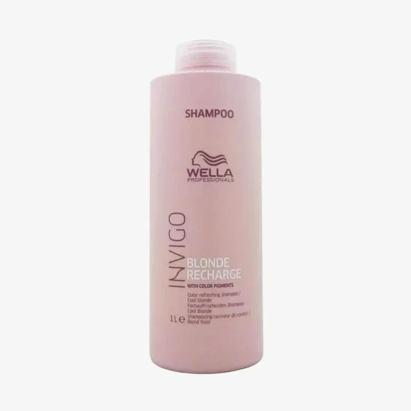 Wella Professionals Invigo Cool Blonde Color Refreshing Shampoo capelli biondi 1000ml