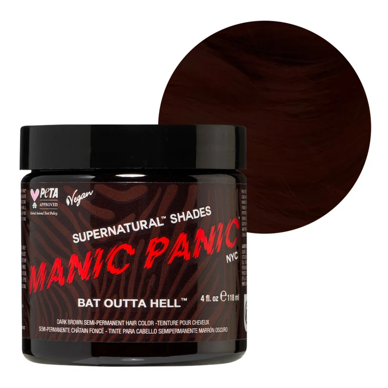 Manic Panic Supernaturals Bat Outta Hell 118ml - crema colorante semi permanente