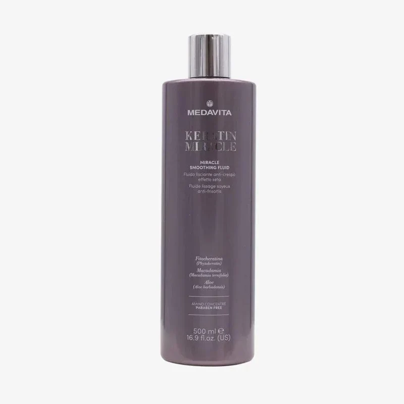 Medavita Keratin Miracle Smoothing Fluid trattamento lisciante 500ml