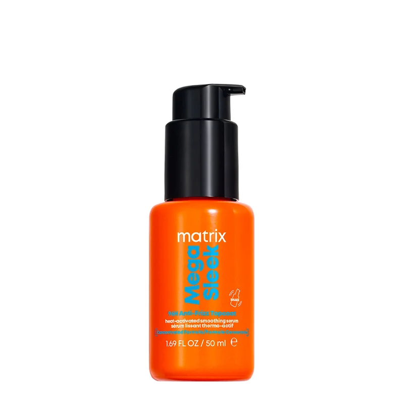 Matrix Haircare Mega Sleek 96h Anti-Frizz Topcoat 50ml - siero termoprotettore anti crespo