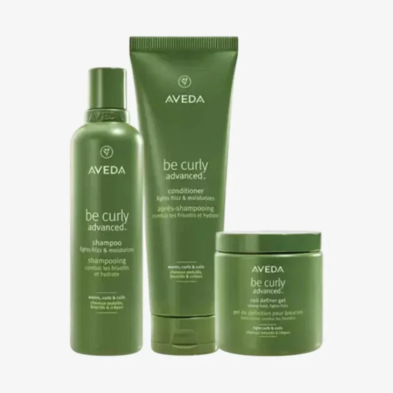 Aveda Be Curly Be Curly Trio Shampoo Balsamo e Gel Shampoo Kit