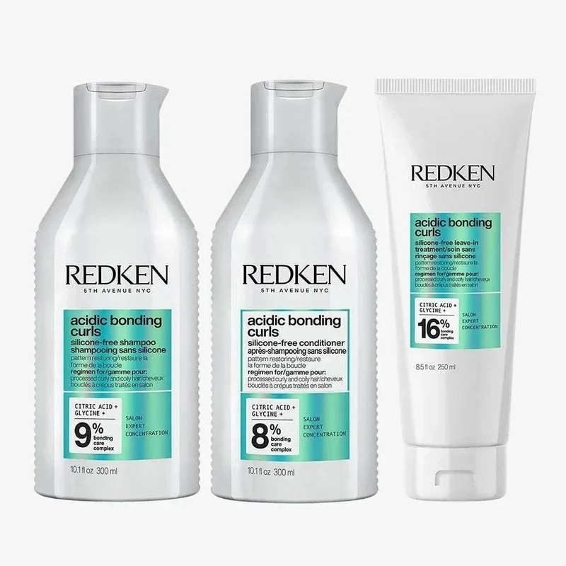 Redken Acidic Bonding Curls Trio Shampoo balsamo e Treatment