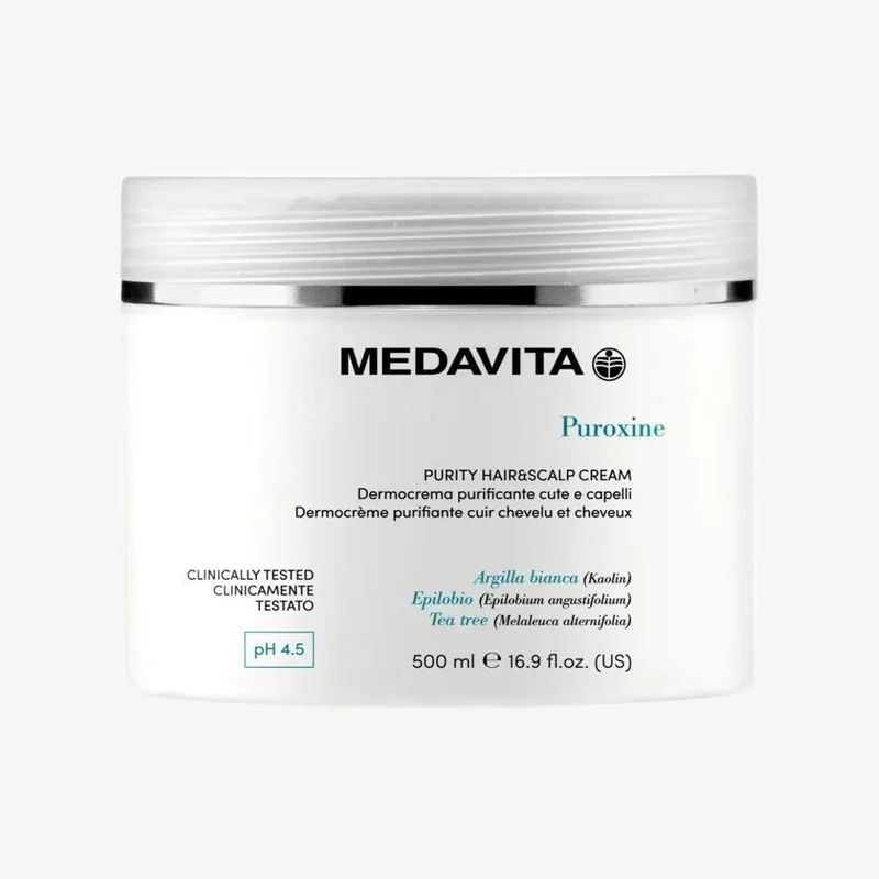 Medavita Puroxine Purity Hair & Scalp Cream forfora 500ml