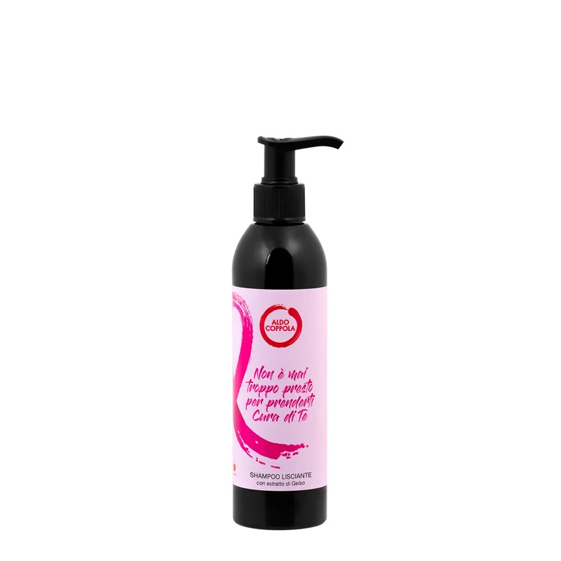 Aldo Coppola Pink Line Shampoo Lisciante Gelso 250ml