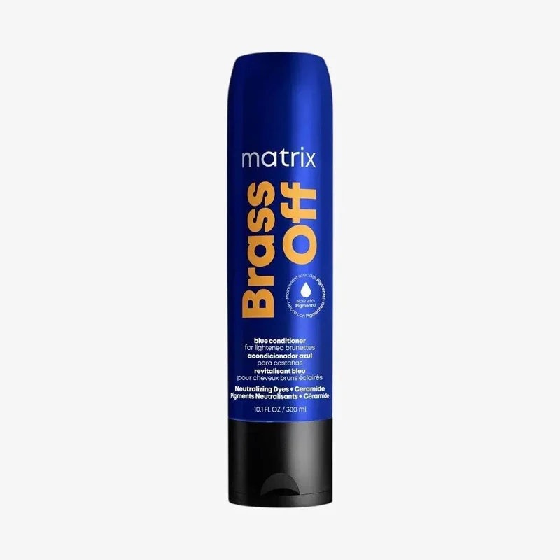 Matrix Brass Off Balsamo Pigmentato anti arancio capelli castani 300ml
