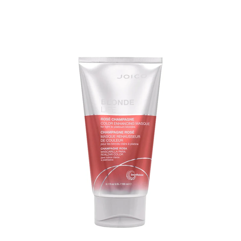 Joico Blonde Life Rosé Champagne Color Enhancing Masque 150ml - maschera ravviva colore
