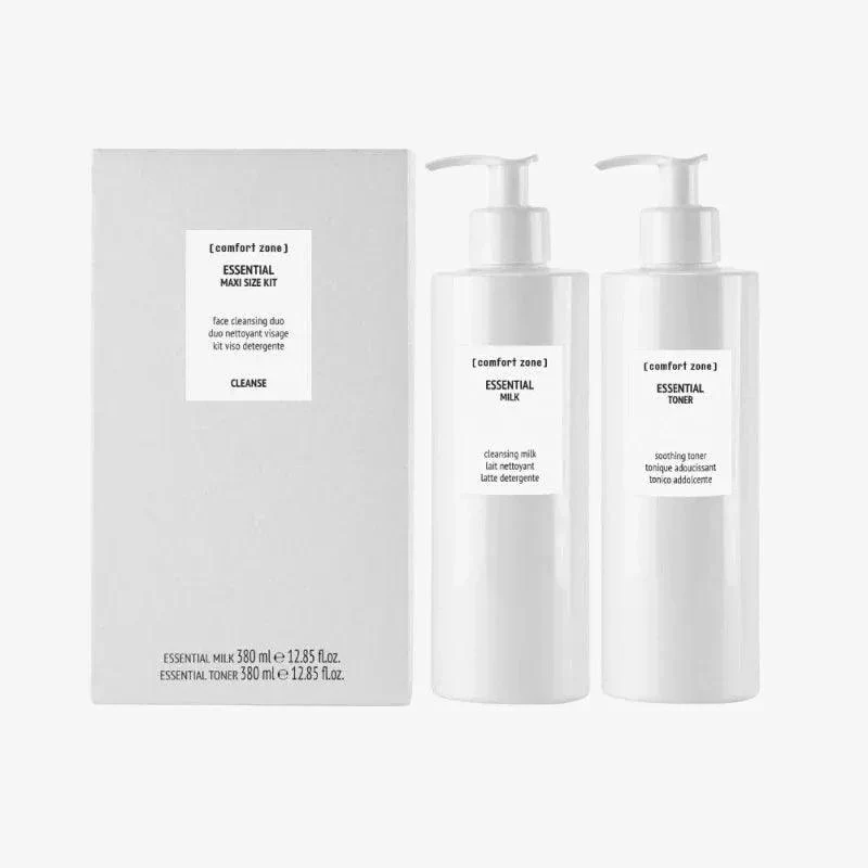 Comfort Zone Essential Maxi Size Kit latte detergente e tonico