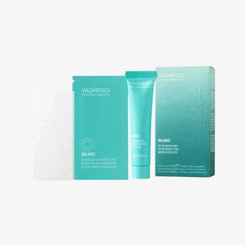 Vagheggi Balance Kit SOS Imperfezioni 40 patch e Siero 15ml