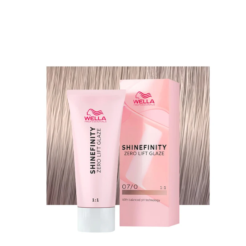 Wella Shinefinity 07/0 Biondo Medio Naturale 60ml - colore demi-permanente