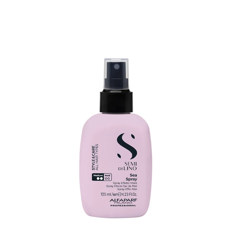 Alfaparf Milano Semi Di Lino Style&Care Sea Spray 125ml - spray al sale tenuta media