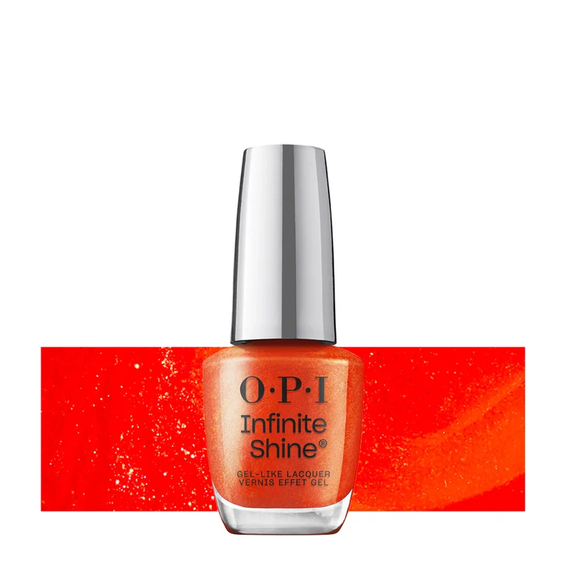 OPI Infinite Shine Spring 26 The New OPIcons Shock Em Orange 15ml - smalto a lunga durata arancione