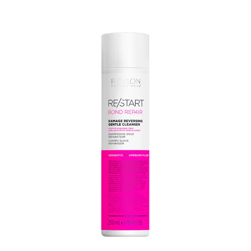 Revlon Restart Bond Repair Damage Reversing Gentle Cleanser 250ml - shampoo anti rottura