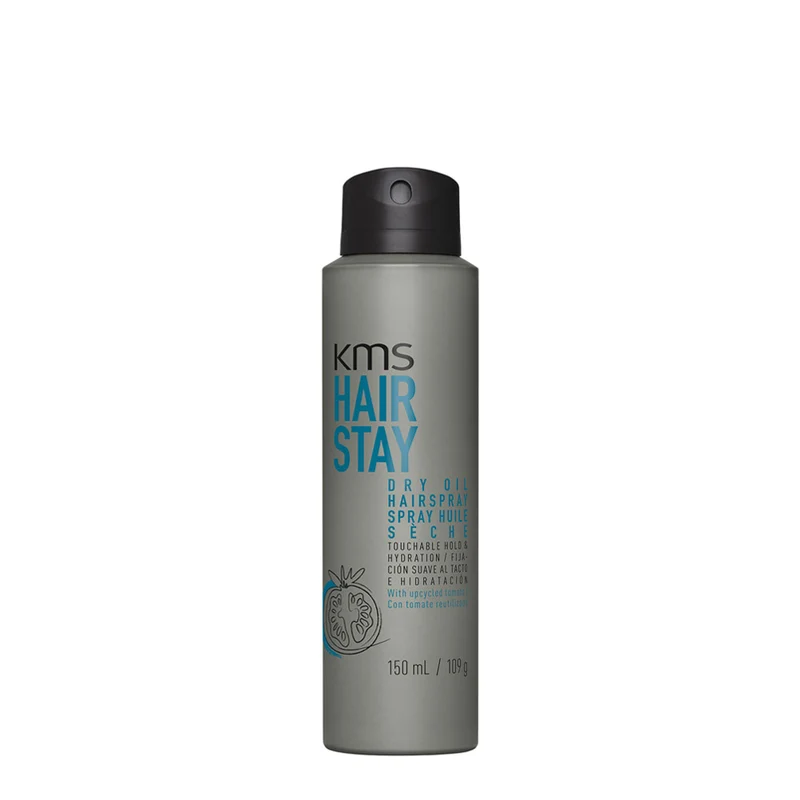 KMS Hairstay Dry Oil Hairspray 150ml - lacca tenuta leggera anticrespo