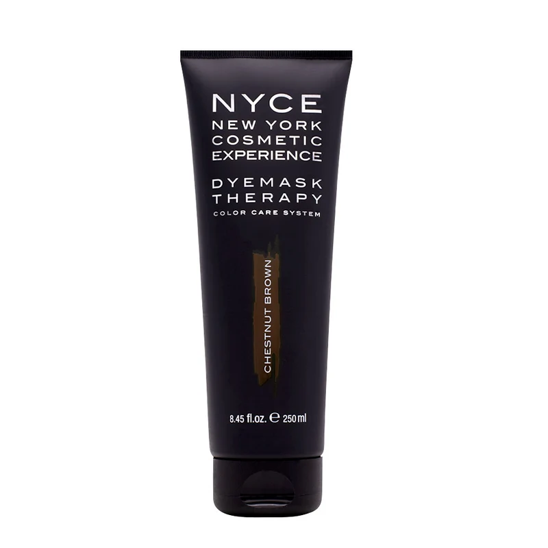 Nyce Dyemask Therapy Chestnut Brown 250ml - maschera riflessante