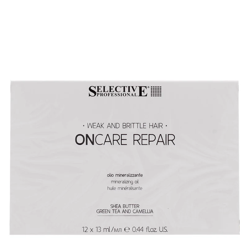 Selective Professional On Care Repair Mineralizing Oil 12x13ml - olio mineralizzante