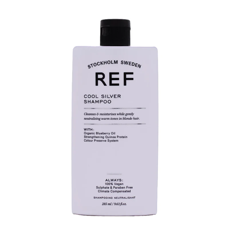 Stockholm Sweden Ref Cool Silver Shampoo 285ml - shampoo anti giallo capelli biondi