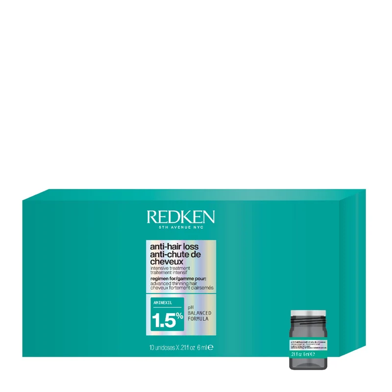 Redken Acidic Grow Full System Anti-Hair Loss Treatment 10x6ml - fiale anticaduta