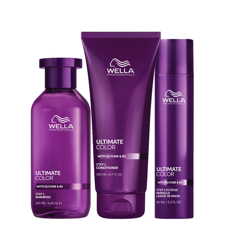 Wella Professionals Ultimate Color Shampoo 250ml Conditioner 200ml Mask 95ml