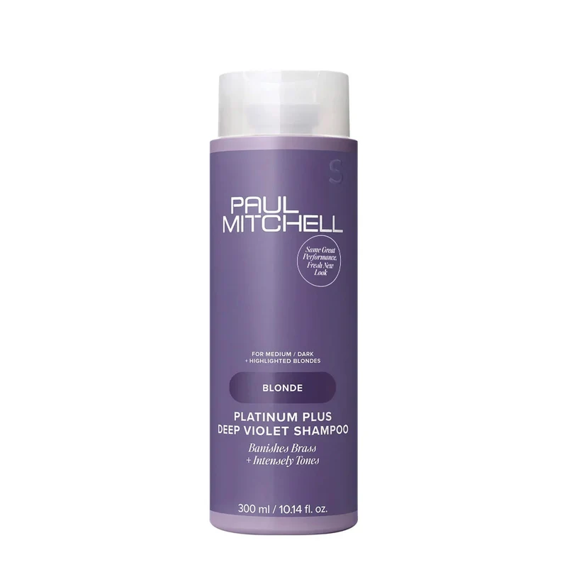 Paul Mitchell Platinum Plus Deep Violet Shampoo 300ml - shampoo viola intenso antigiallo