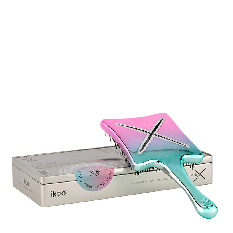 Ikoo Paddle X Metallic Baby doll - spazzola piatta