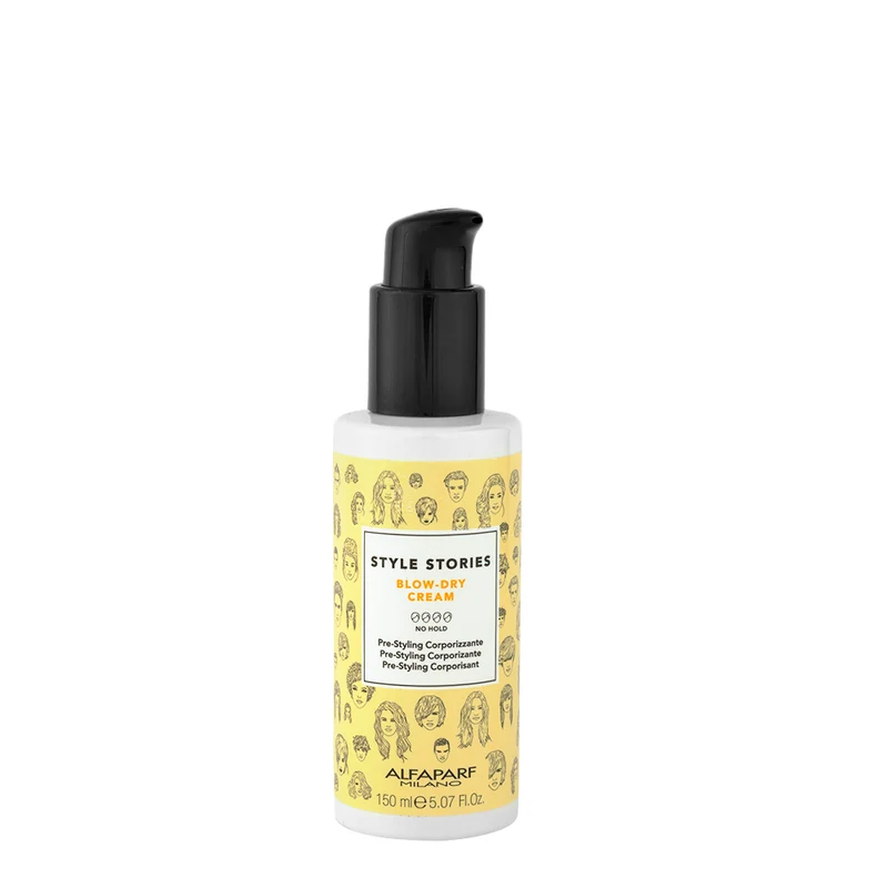 Alfaparf Milano Style Stories Blow Dry Cream 150ml - pre-styling anticrespo