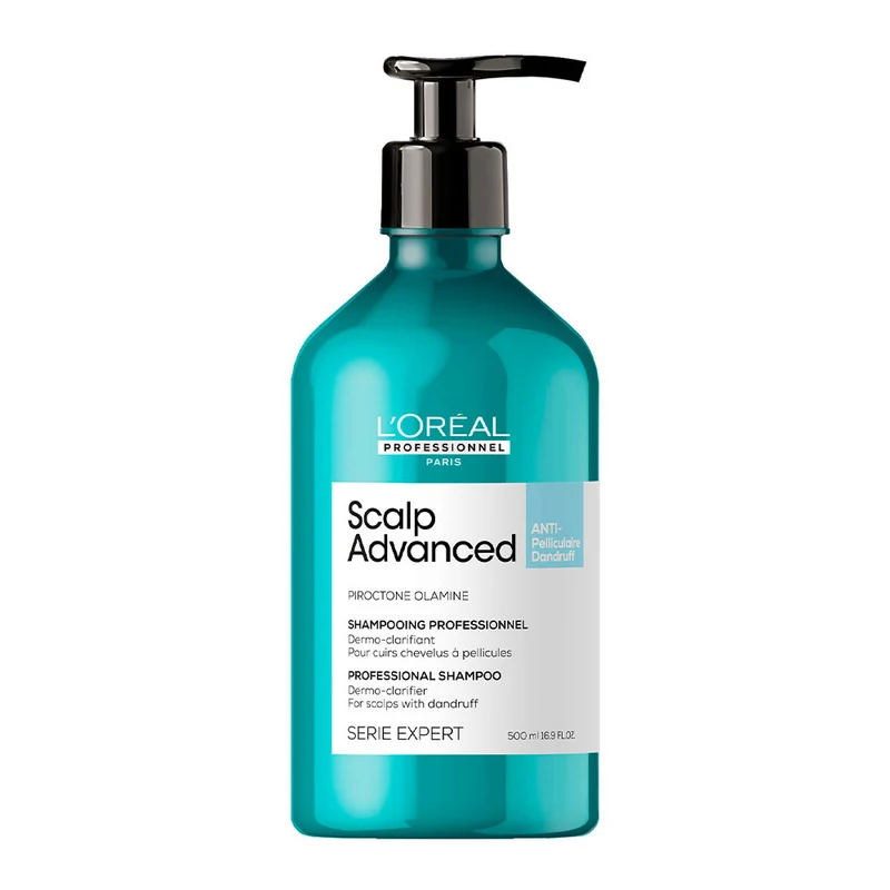 L'Oreal Professionnel Paris Scalp Advanced Anti-Dandruff Shampoo 500ml - shampoo anti forfora