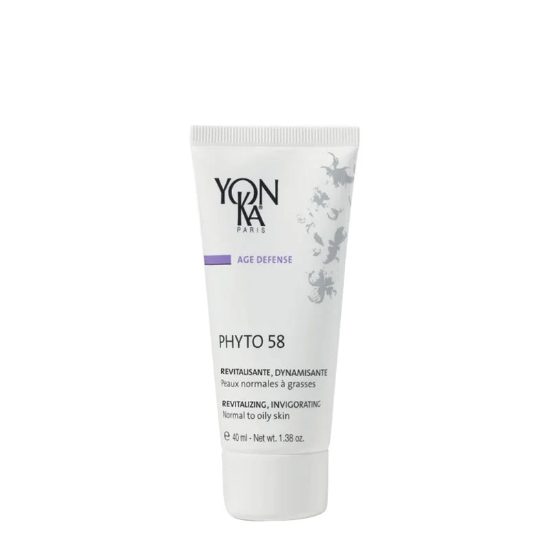 Yonka Age Defense Phyto 58 PNG 50ml - crema viso energizzante pelle da normale a grassa