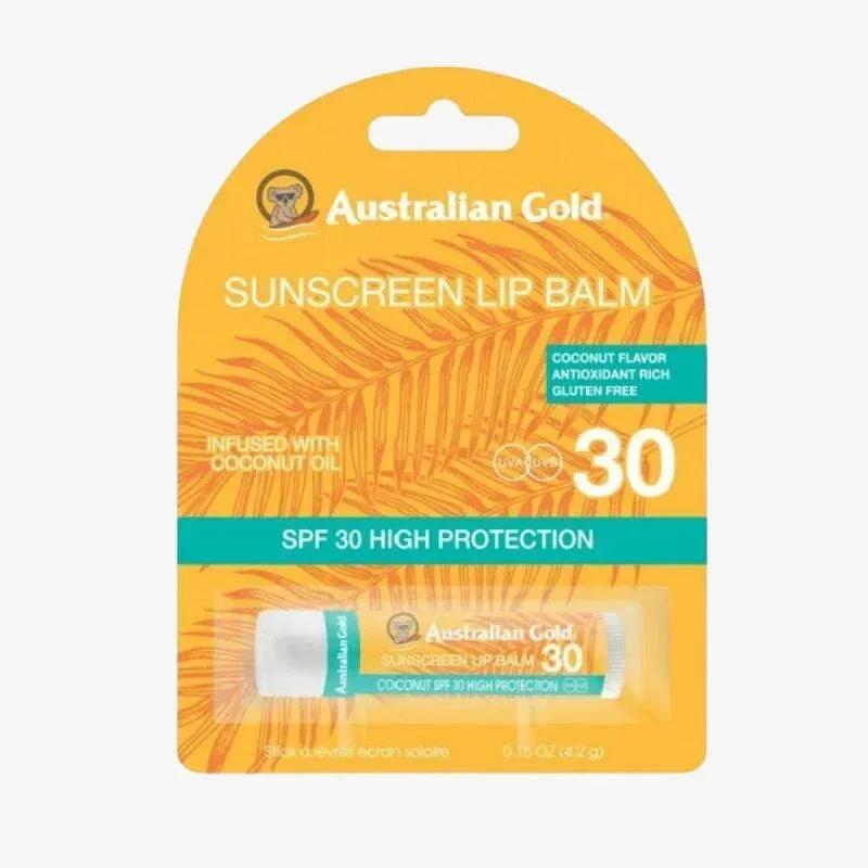 Australian Gold Sunscreen Lip Balm SPF30 protezione solare labbra 4,2gr