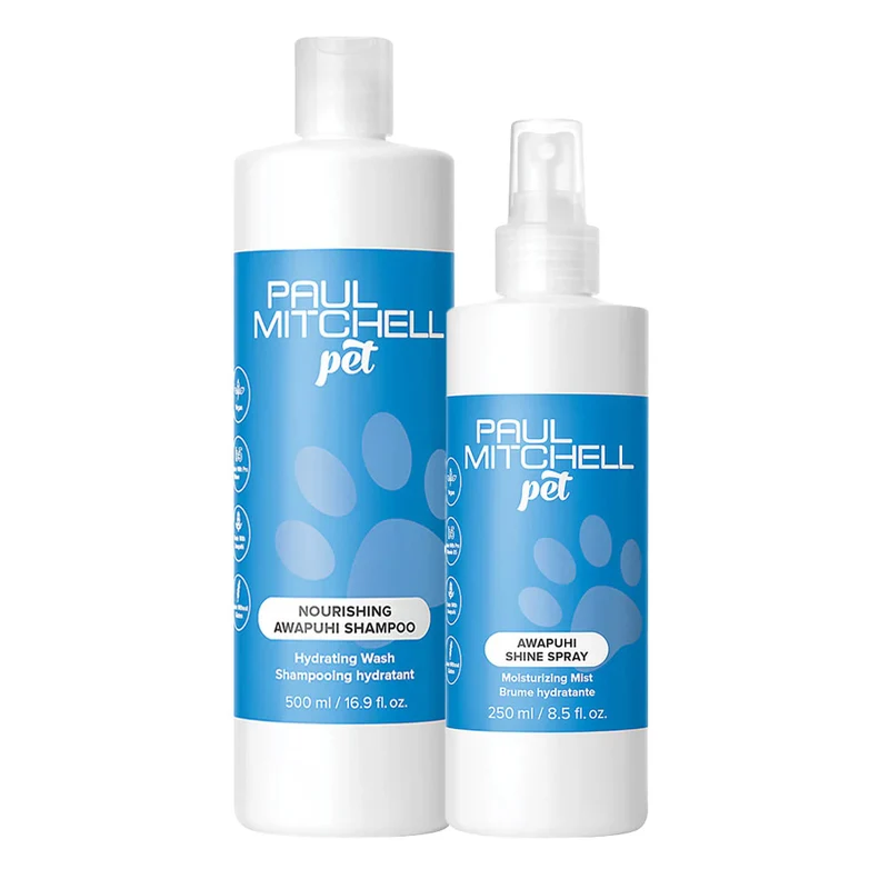 Paul Mitchell Pet Nourishing Awapuhi Shampoo 500ml Shine Spray 250ml
