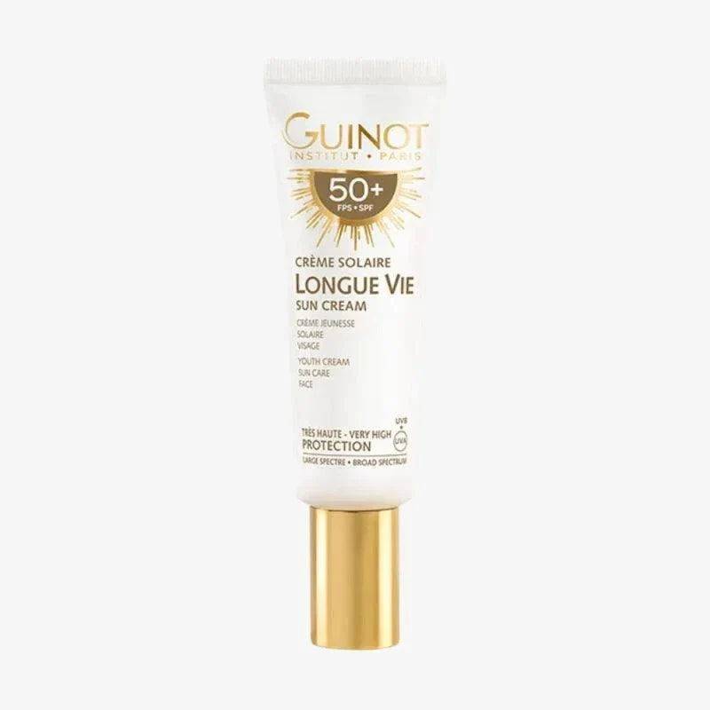 Guinot Longue Vie Sun Cream SPF50+ protezione solare viso 50ml