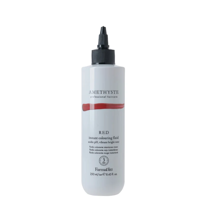Amethyste Istant Color Fluid Red 250ml - colore semi-permanente pronto all'uso