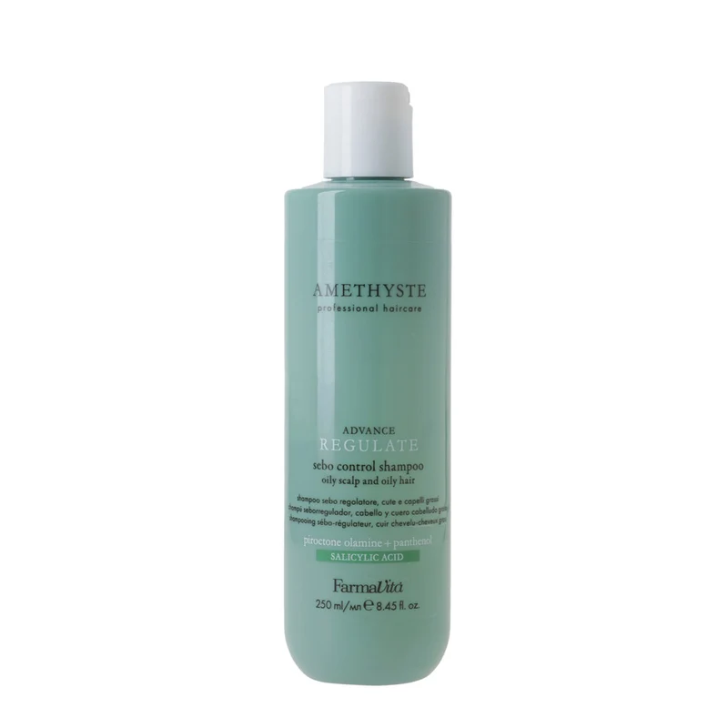 Farmavita Amethyste Specific Advance Regulate Sebo Control Shampoo 250ml - shampoo sebo regolatore