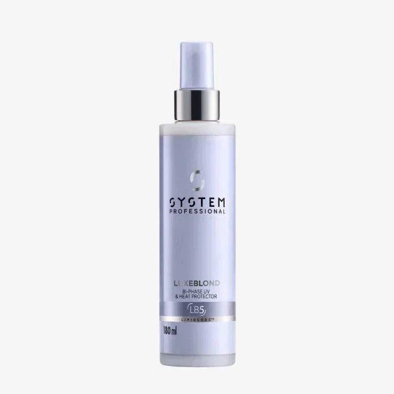 System Professional LuxeBlond Bi Phase UV spray termoprotettore LB5 180ml