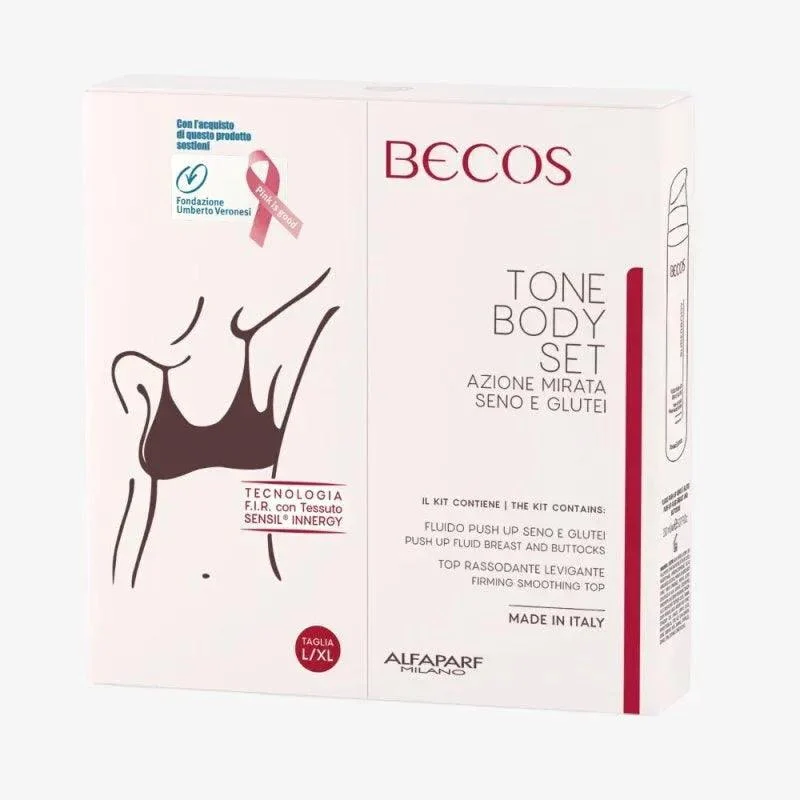 Becos Superbody Kit Tone Body Set tonificante seno e glutei