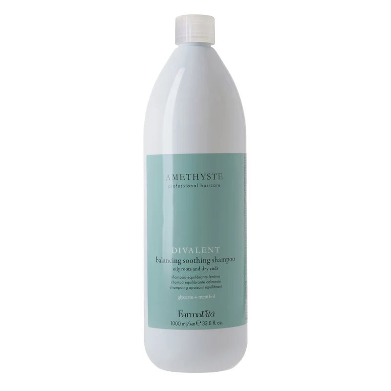 Farmavita Amethyste Specific Divalent Balancing Soothing Shampoo 1000ml - shampoo equilibrante
