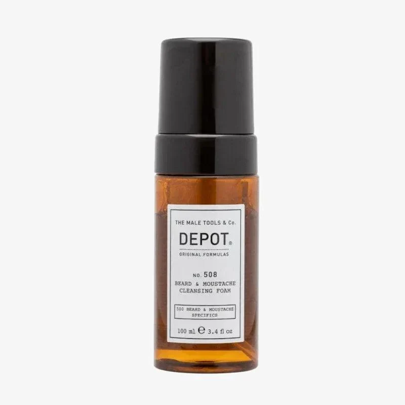 Depot No. 508 Beard & Moustache Cleansing Foam detergente barba e baffi 100ml