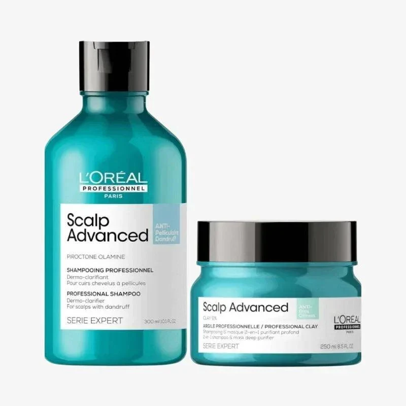 L'Oreal Professionnel Scalp Advanced Shampoo e Maschera antiforfora