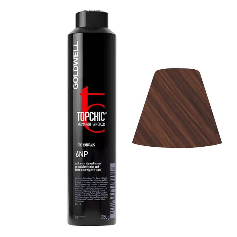 GoldwellTopchic Can 6NP Dark Natural Pearl Blonde 250gr - colore permanente in bombola