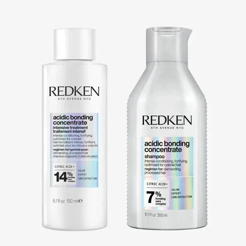 Redken Acidic Bonding Kit Treatment e Shampoo capelli danneggiati