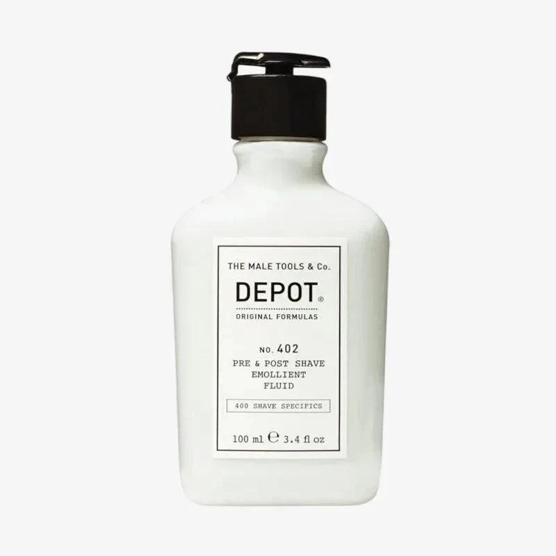 Depot No. 402 Pre Post shave Emollient Fluid prima e dopo la barba