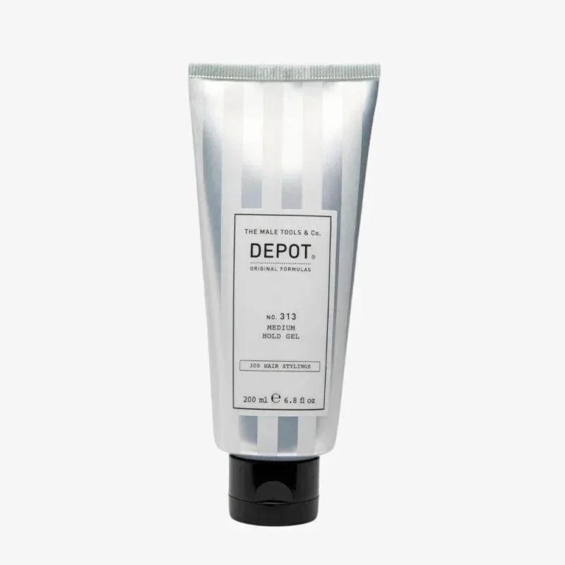 Depot No. 313 Medium Hold Gel capelli uomo 200ml