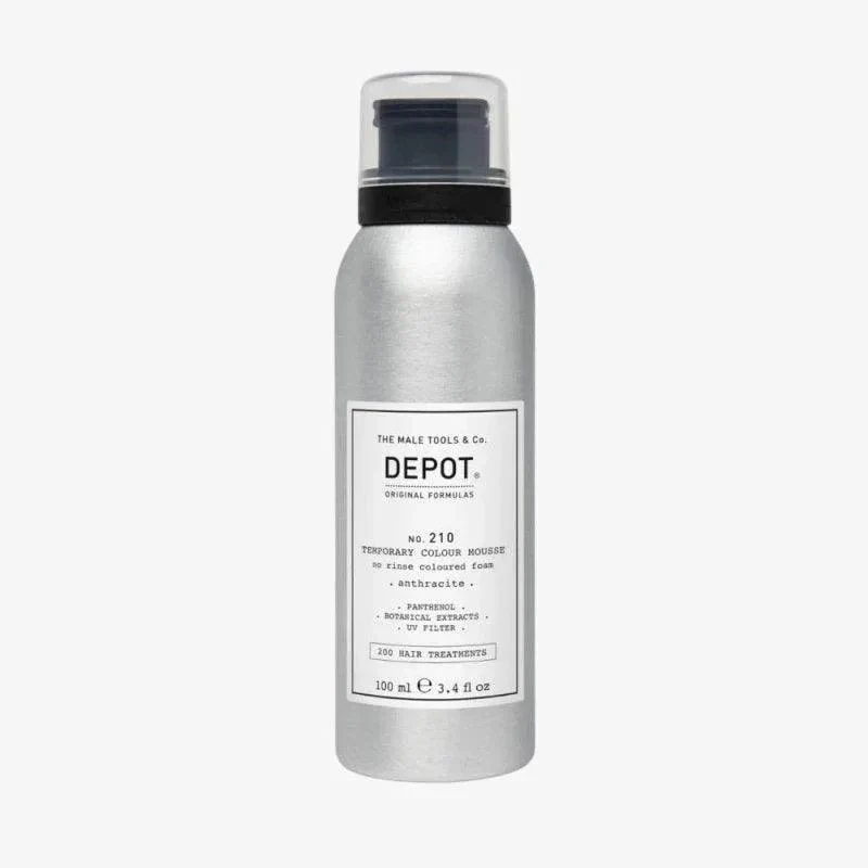 Depot No. 210 Temporary Colour Mousse Anthracite schiuma colorata 100ml