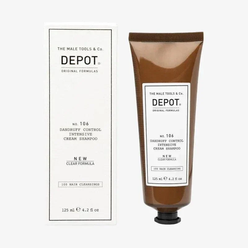 Depot No. 106 Dandruff Control Intensive Cream Shampoo uomo 125ml