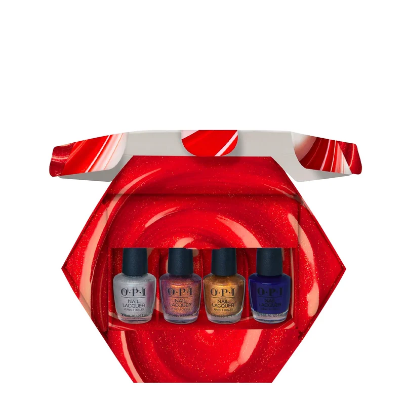 OPI Nail Lacquer Holiday 25 Good Enough To Treat 4x12.75ml - cofanetto smalti